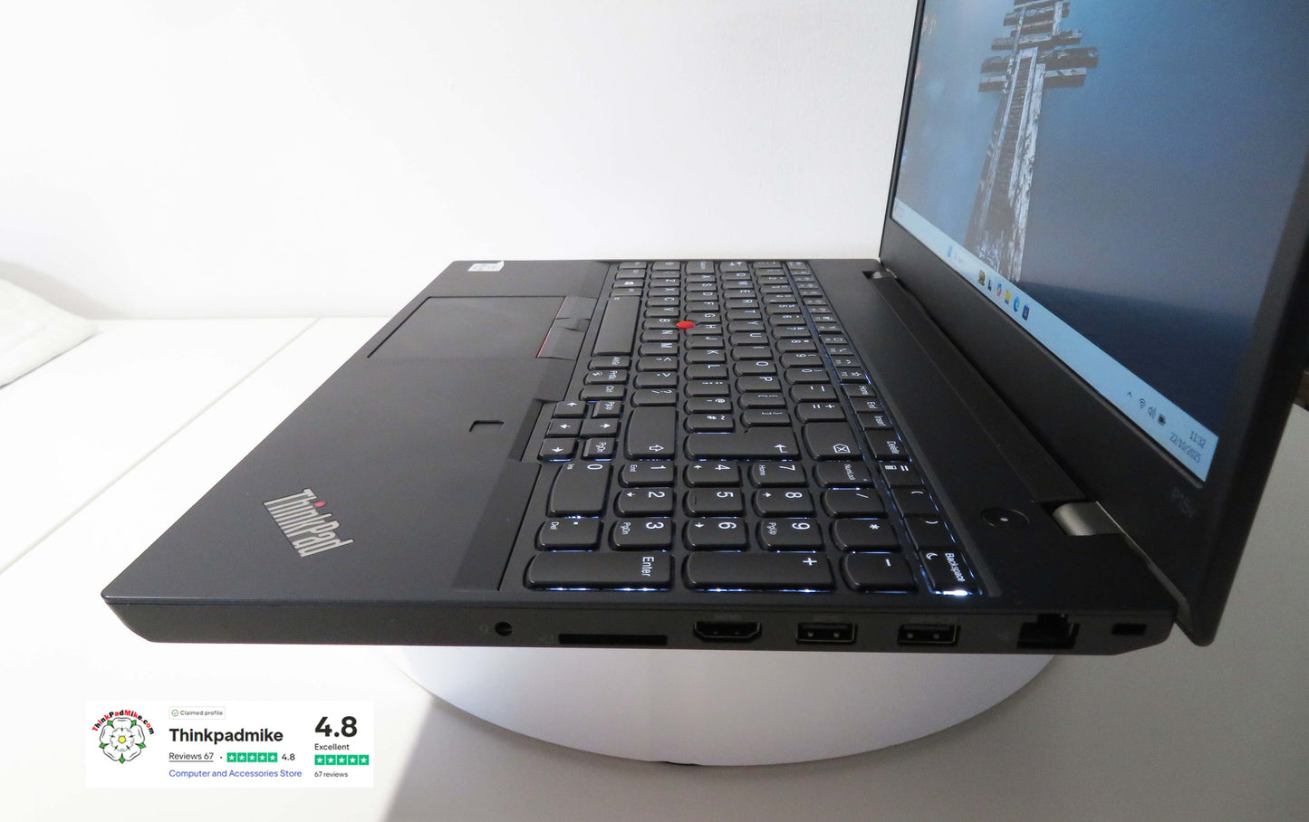 Lenovo ThinkPad P15v i7 10850H *6 CORE* 32GB RAM 512GB SSD IPS NVIDIA P620 WIN11 (1225)