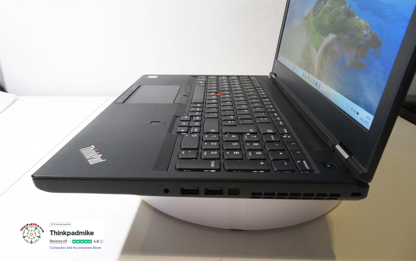 Lenovo ThinkPad P52 i7 *6 CORE* 8850H 2.6Ghz 40GB RAM 512GB IPS B\L KB NVIDIA P2000 (1238)
