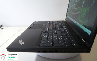 Lenovo ThinkPad P52 i7 *HEX CORE* 8850H 2.6Ghz 64GB RAM 512GB + 256GB + 128GB IPS B\L KB NVIDIA P1000 WIN11 (1073)