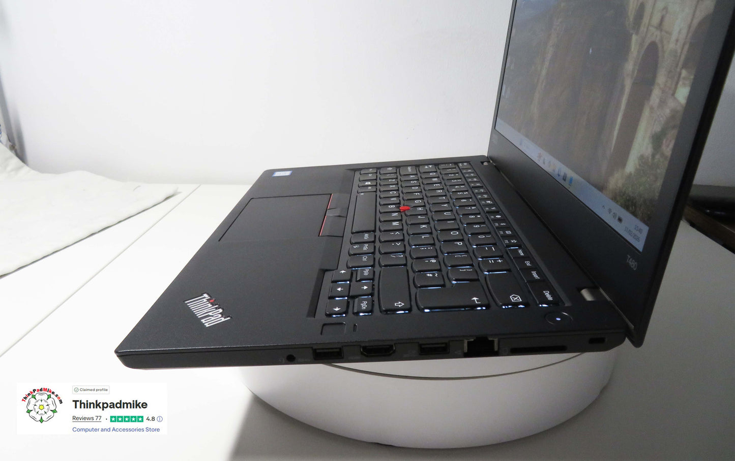 Lenovo ThinkPad T480 i7 8550U 32GB RAM 256GB SSD IPS SCREEN B\L KB (1294)