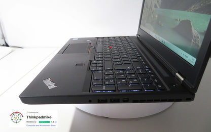 Lenovo ThinkPad P50 i7 6820HQ 32GB RAM 2 x 256GB SSDs IPS NVIDIA M2000M (1240)