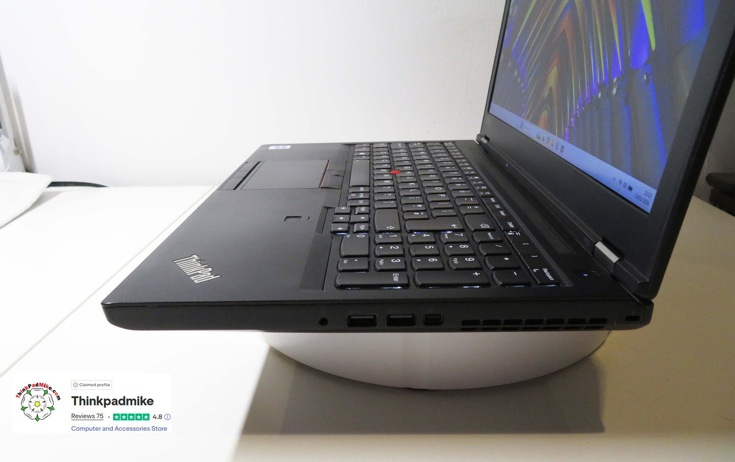 Lenovo ThinkPad P52 i7 *6 CORE* 8850H 2.6Ghz 64GB RAM 512GB SSD IPS B\L KB NVIDIA P2000 (1276)