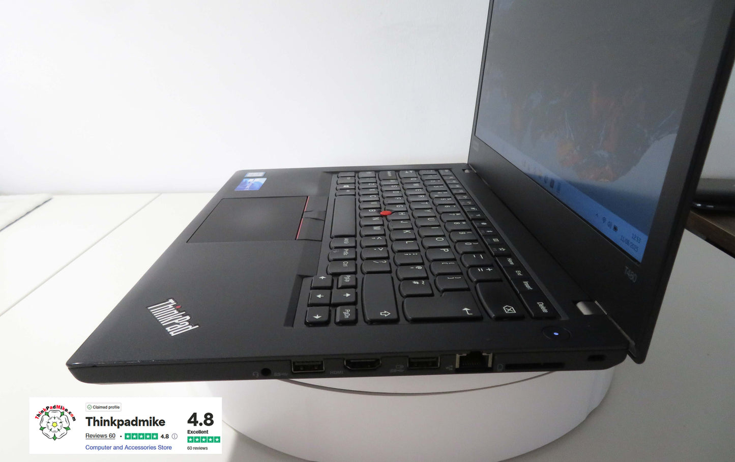 Lenovo ThinkPad T480 i5 8250U 16GB RAM 256GB SSD IPS SCREEN WIN11 (1187)