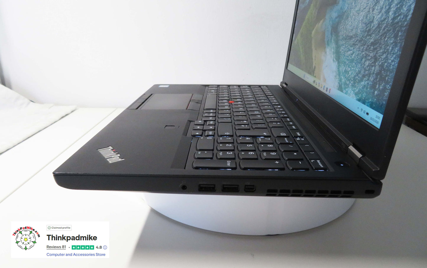 Lenovo ThinkPad P52 i7 *6 CORE* 8850H 2.6Ghz 32GB RAM 512GB SSD IPS B\L KB NVIDIA P1000 (1313)