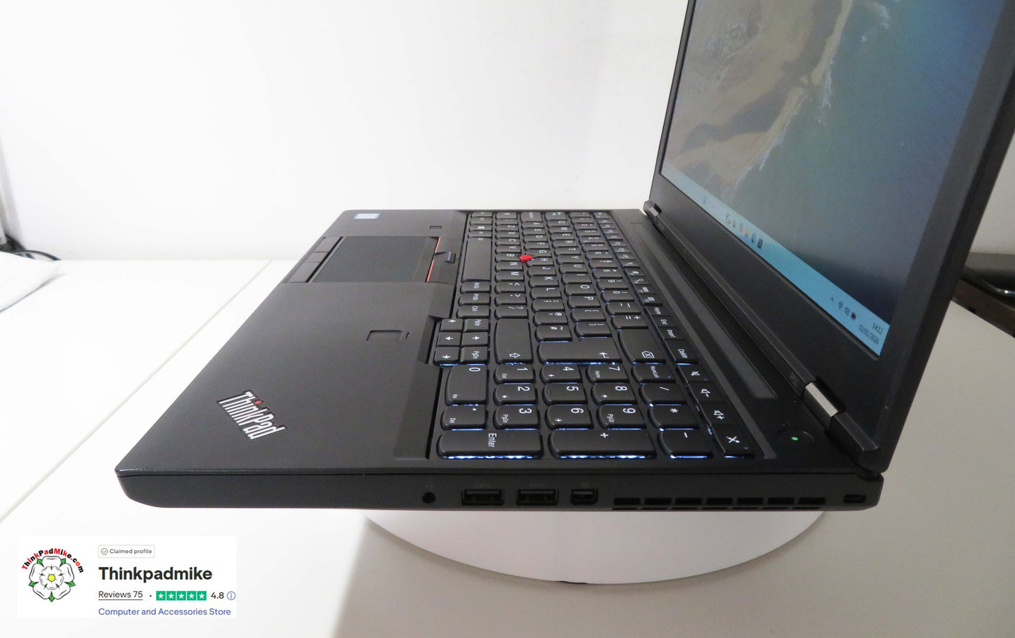 Lenovo ThinkPad P50 i7 6820HQ 32GB RAM 512GB SSD IPS NVIDIA M1000M (1274)