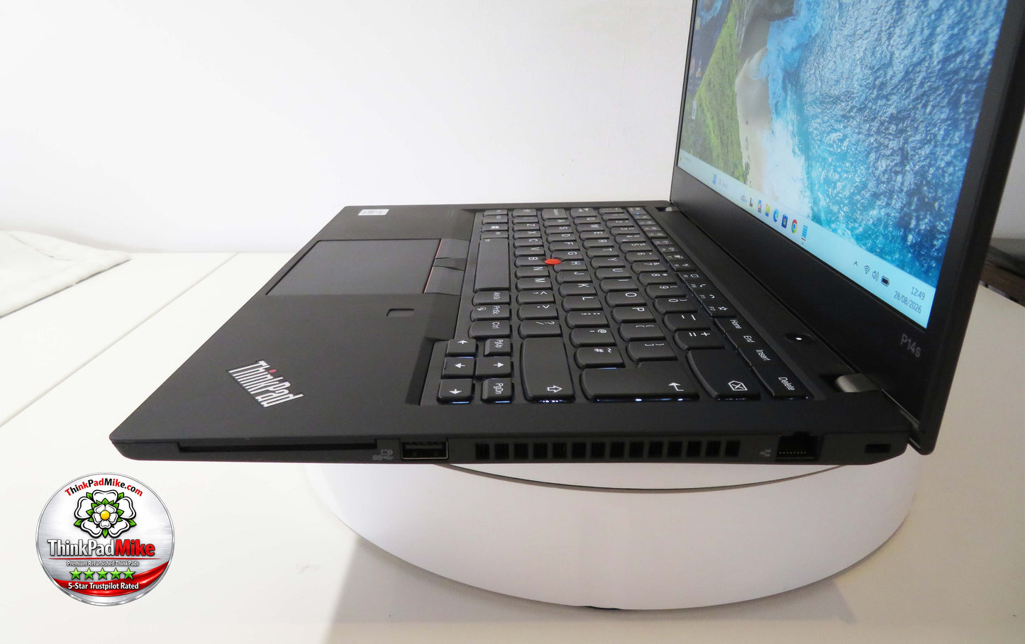 Lenovo ThinkPad P14s i7 10510U 16GB RAM 256GB SSD IPS SCREEN B\L KB (1383)