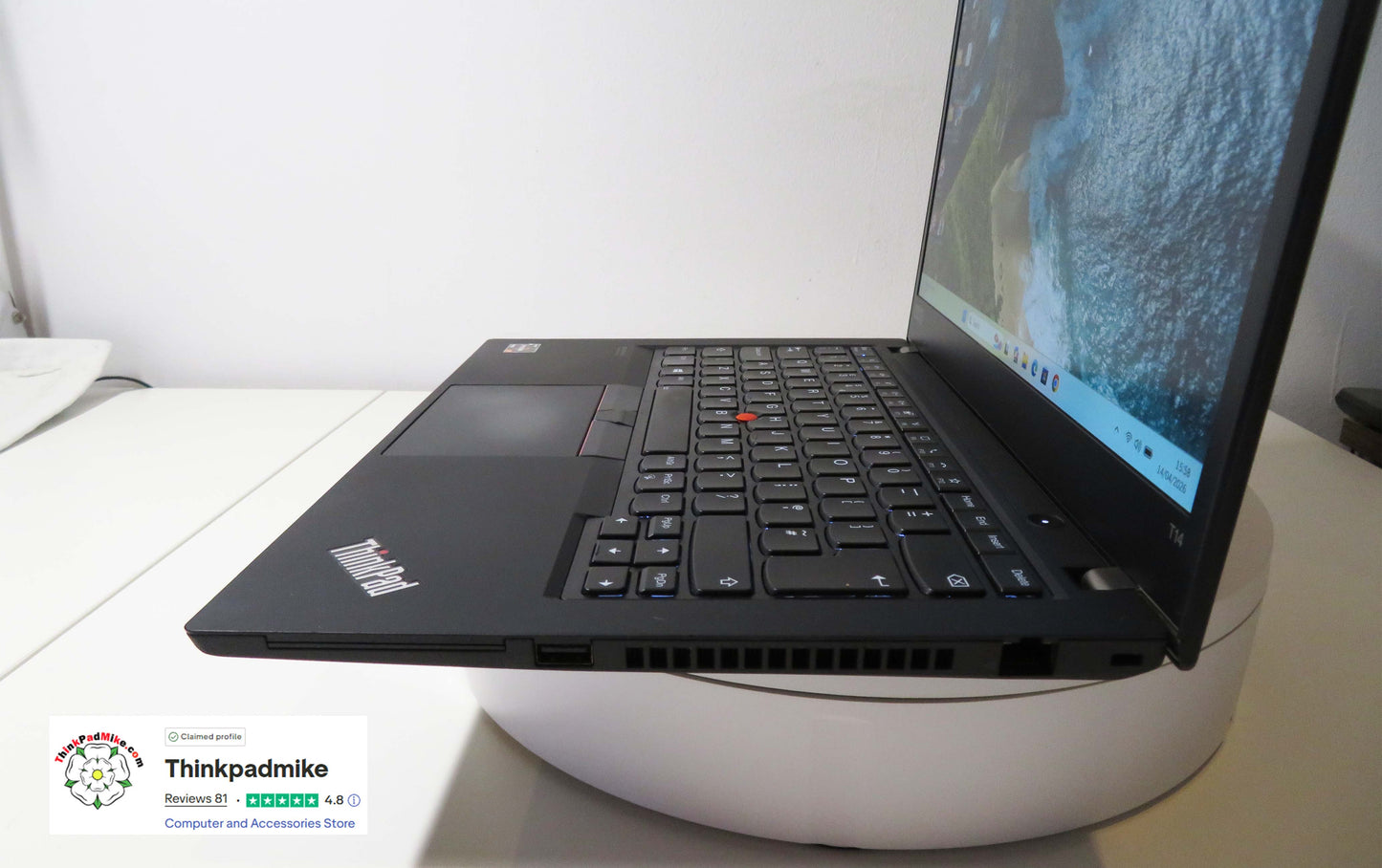 Lenovo ThinkPad T14 AMD Ryzen 7 Pro 8 CORE 12GB RAM 256GB SSD IPS FHD B\L KB (1328)