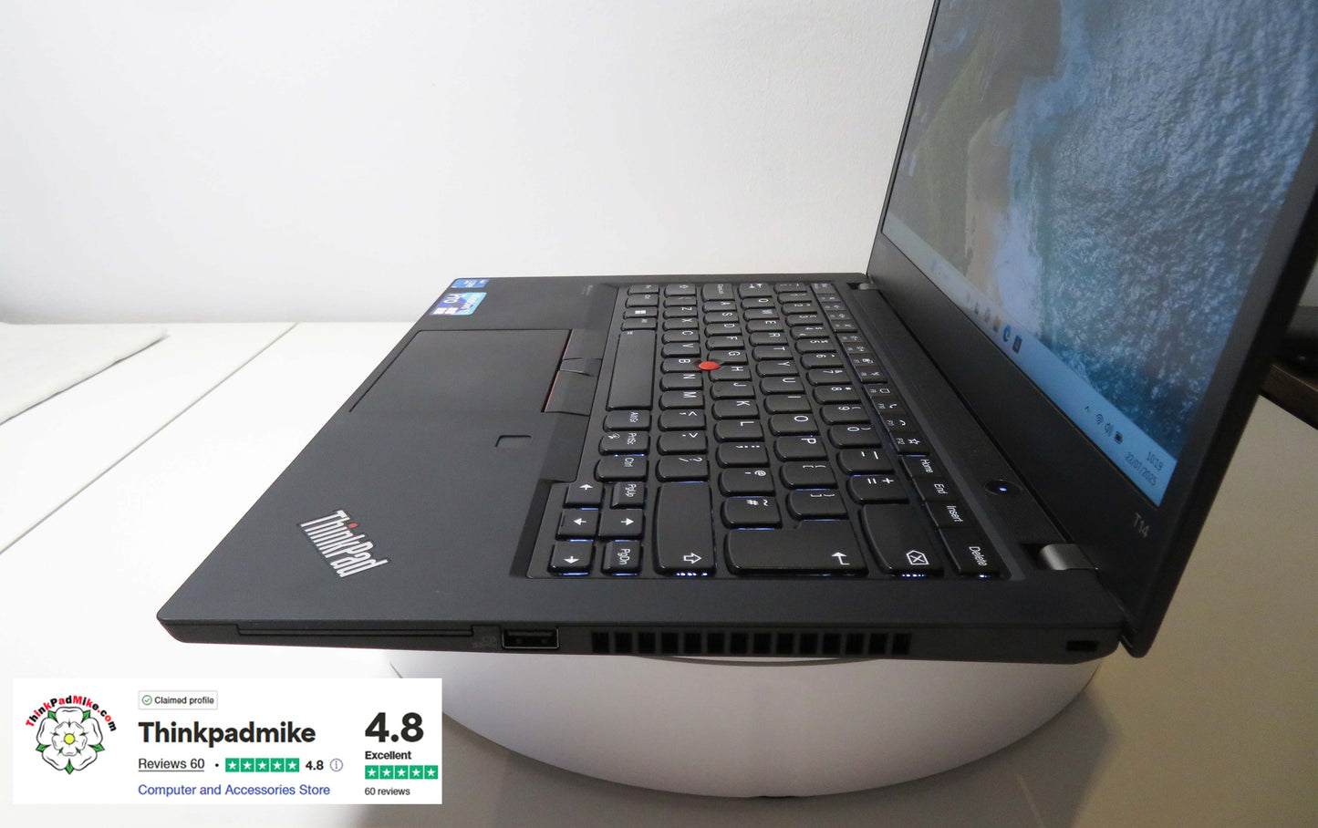 Lenovo ThinkPad T14 i5 1145G7 32GB RAM 256GB SSD IPS FHD SCREEN B\L KB(1172)