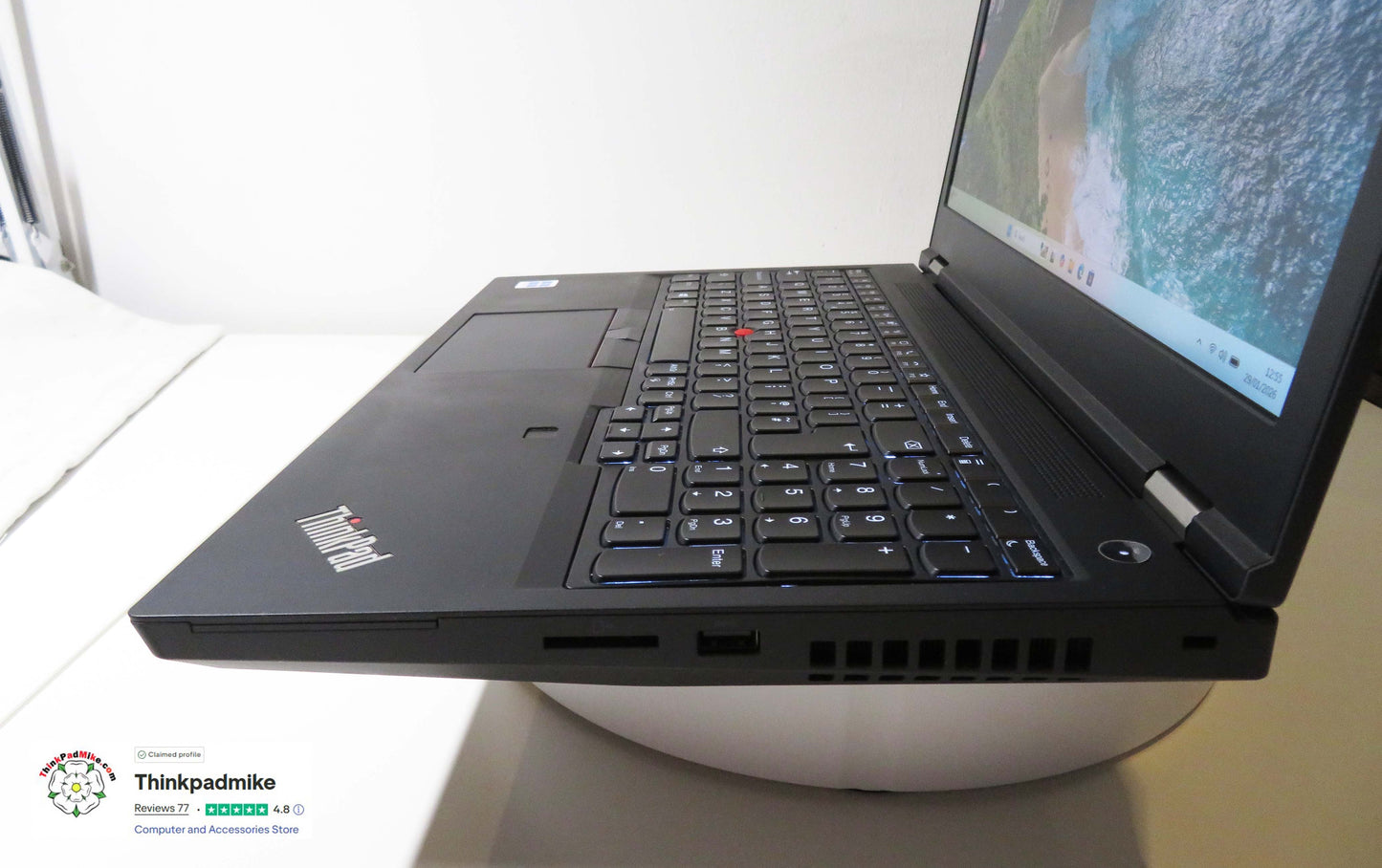 Lenovo ThinkPad P15 i7 10850H *6 CORE* 40GB RAM 512GB SSD IPS NVIDIA T2000 (1285)