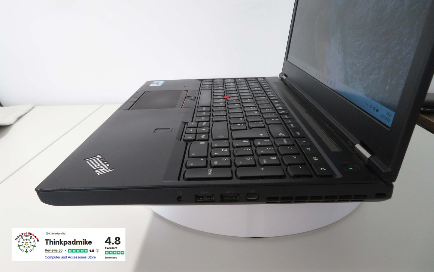 Lenovo ThinkPad P50 i7 6820HQ 32GB RAM 512GB SSD IPS NVIDIA M2000M (1178)