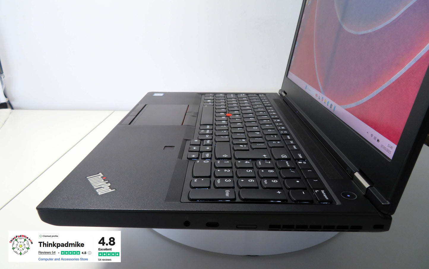 Lenovo ThinkPad P53 i7 *HEX CORE* 9750H 2.6Ghz 64GB RAM 512GB IPS B\L KB NVIDIA T2000 (1140)