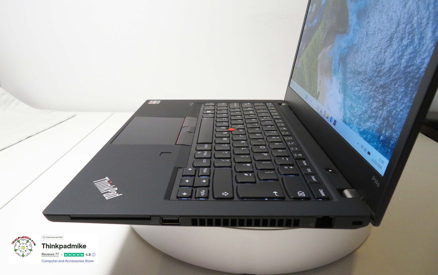 Lenovo ThinkPad P14s AMD Ryzen 7 Pro 8 Core 32GB RAM 512GB SSD IPS Screen (1289)