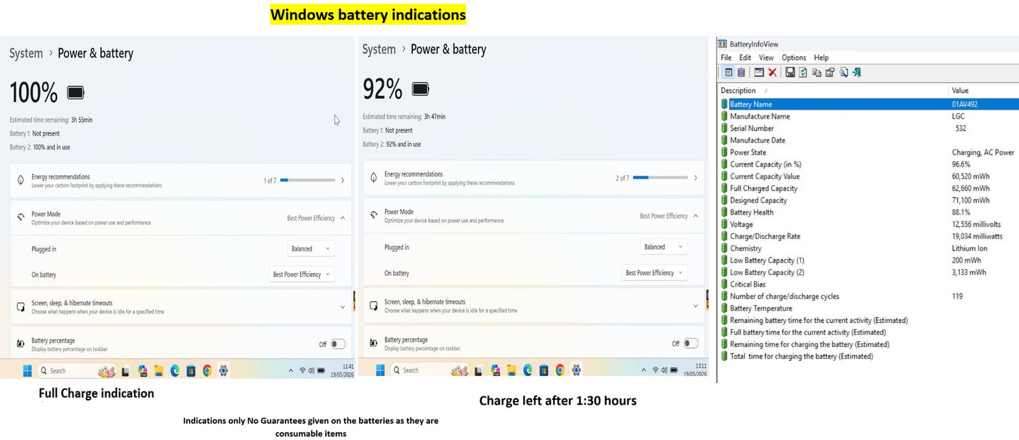 Lenovo ThinkPad T480 i7 8550U 16GB RAM 256GB SSD IPS SCREEN NVIDIA MX150 (1339)