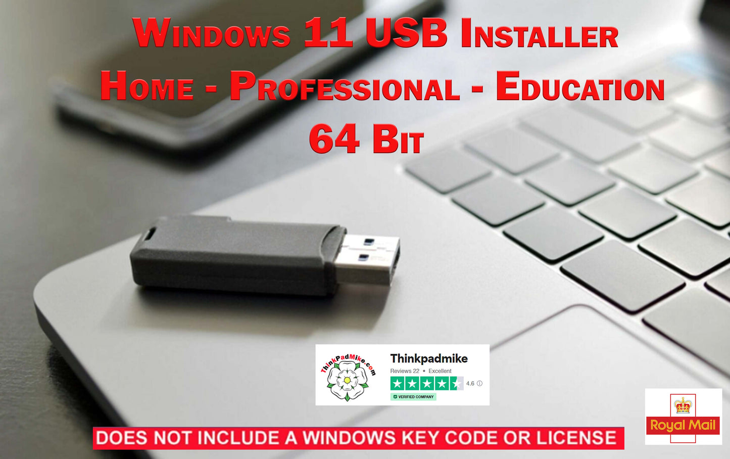 Windows 11 64 Bit Installer USB Drive to Install Windows 11