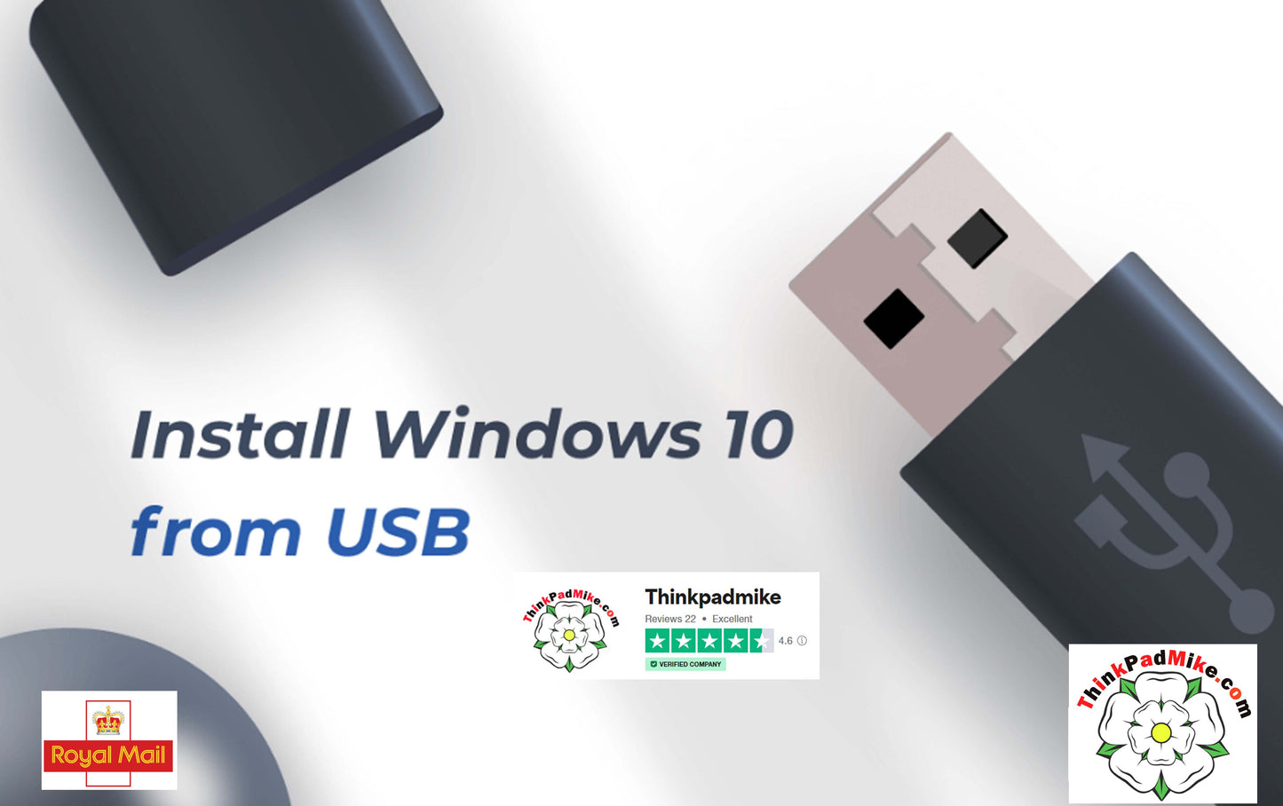 Windows 10 64 Bit Installer USB Drive to Install Windows 10